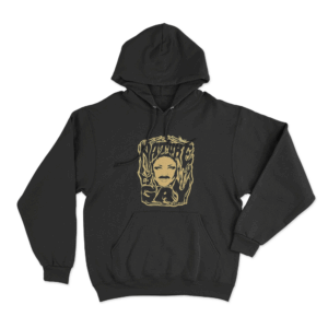 Nature Drag Queen Art Unisex Hoodie Black