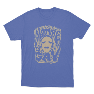Nature Drag Queen Art Unisex T Shirt Blue