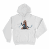 Pattie Gonia Drag Queen Portrait Unisex Hoodie White