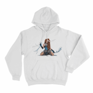 Pattie Gonia Drag Queen Portrait Unisex Hoodie White