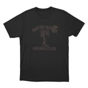 Pattie Gonia Hiking Club Unisex T Shirt Black